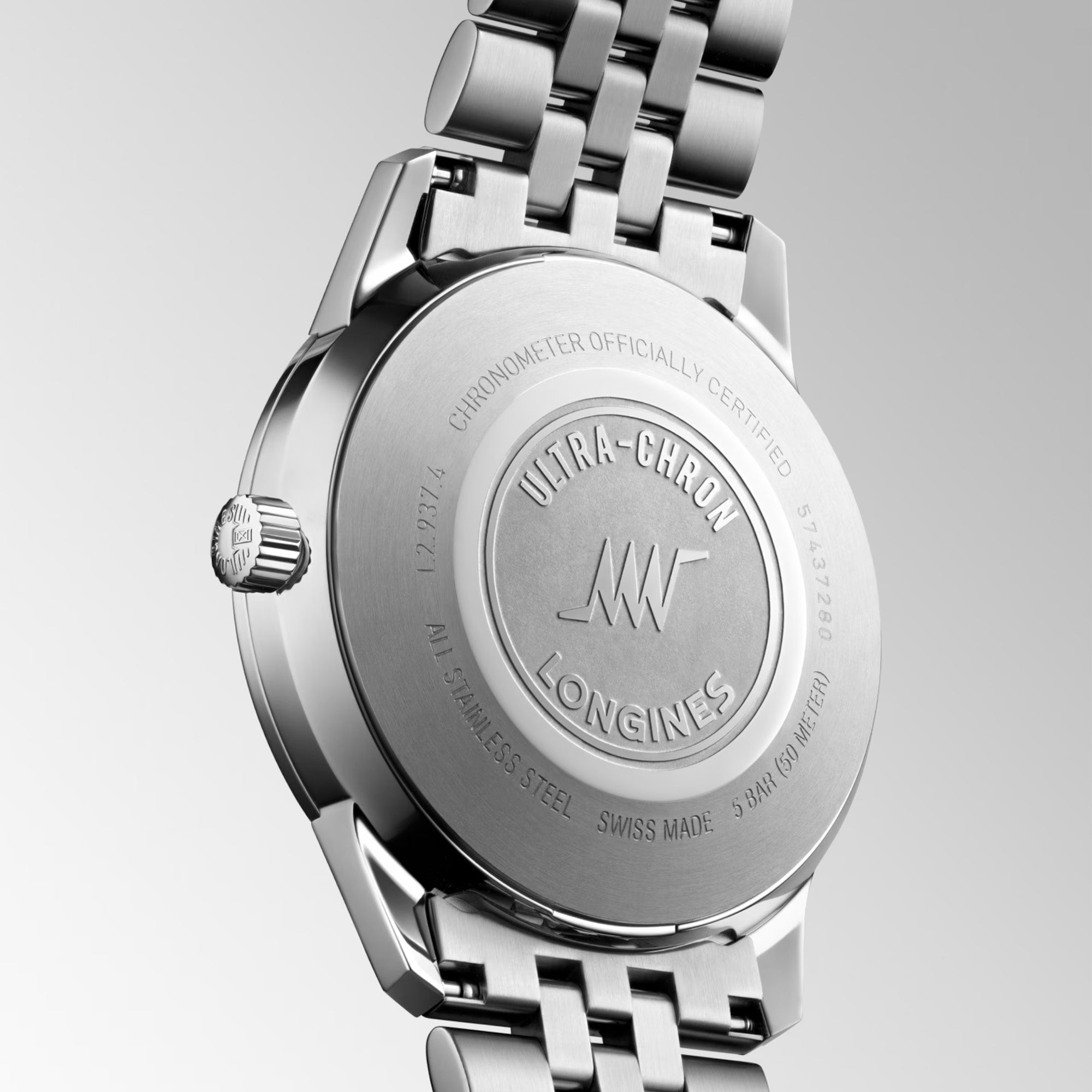 Longines Ultra-Chron Chronometer Men's 40mm Watch L2.937.4.72.6