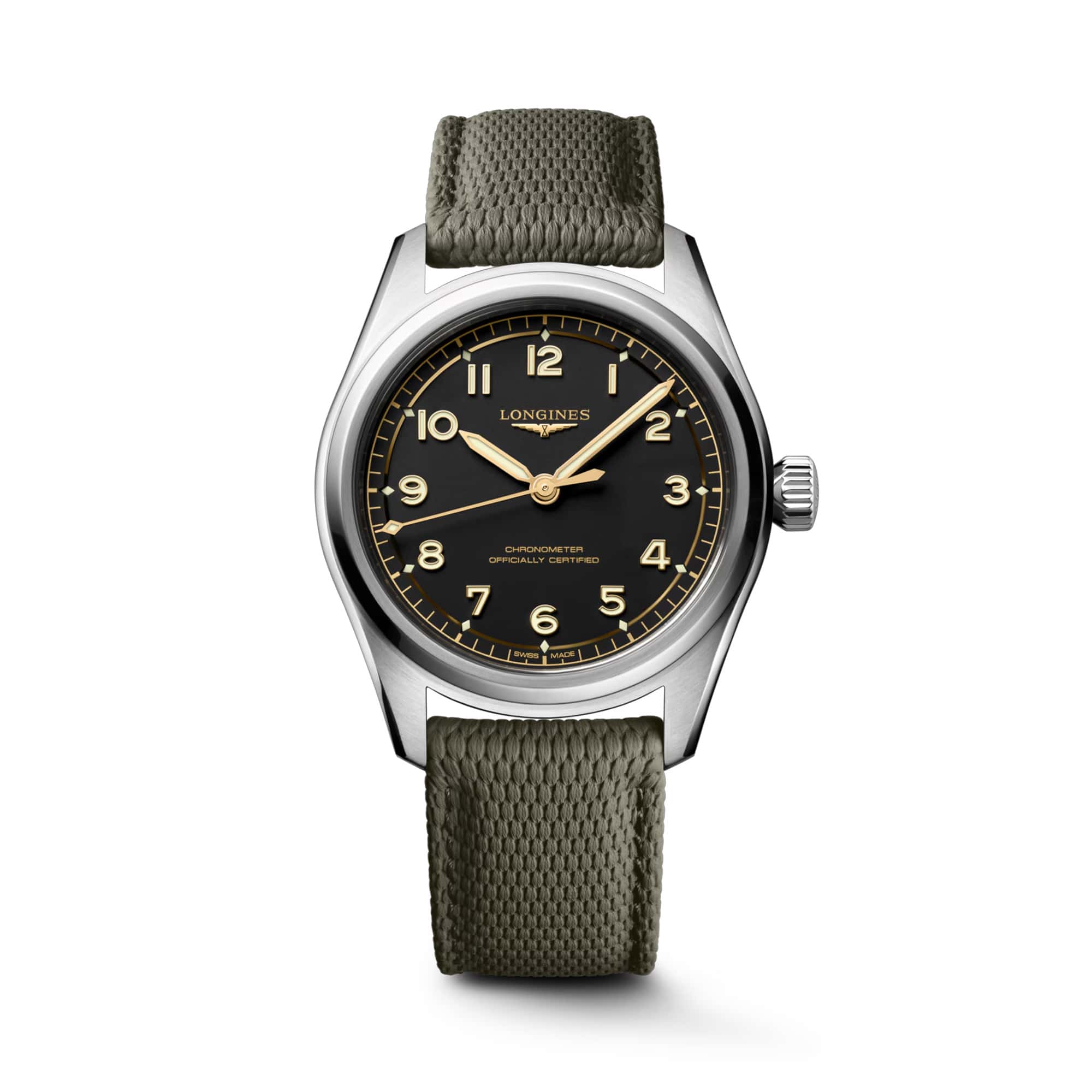 Longines Spirit Chronometer Men's 39mm Watch L3.809.4.53.9