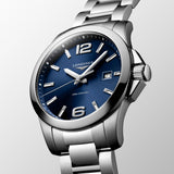 Longines Conquest Quartz Men's 41mm Watch L3.759.4.96.6