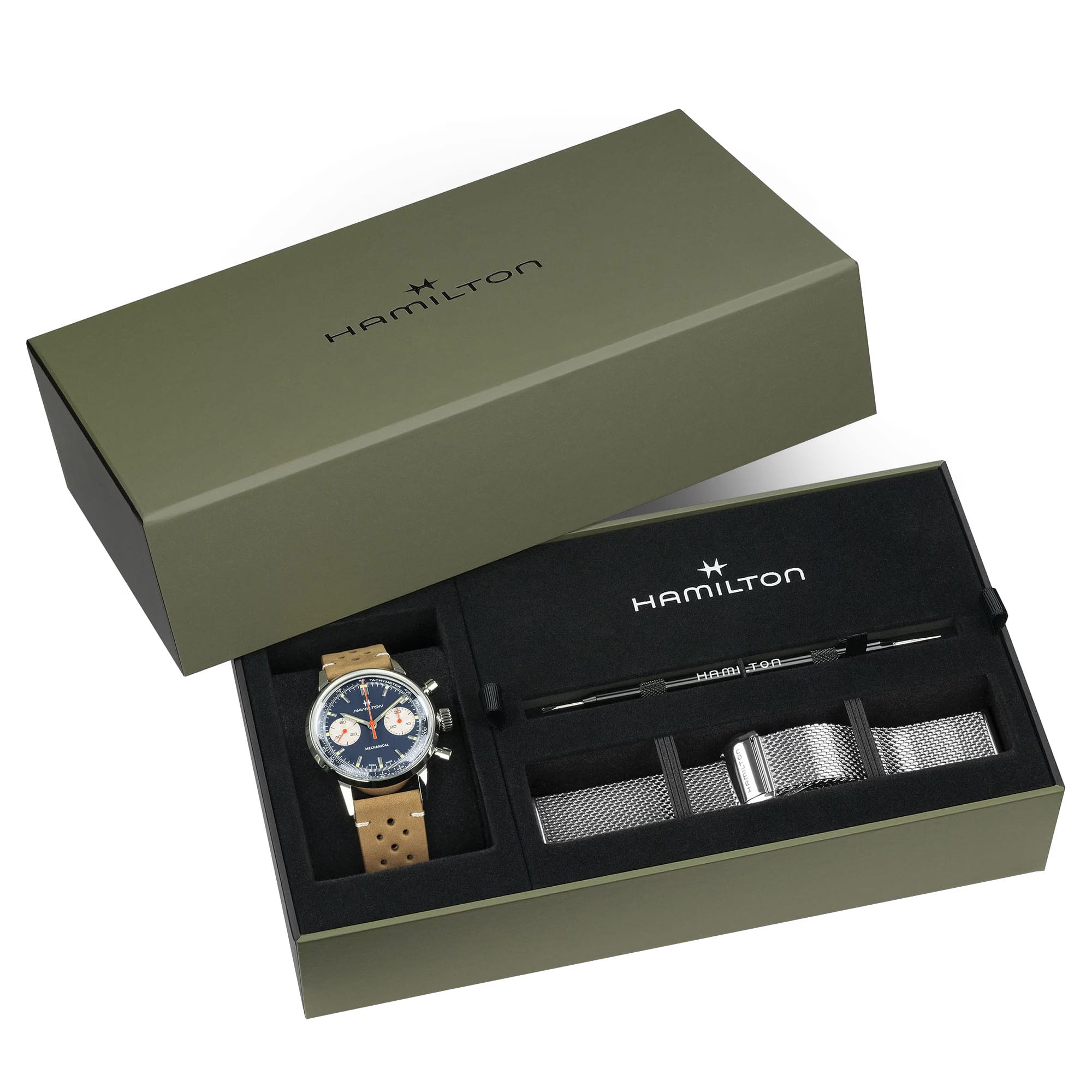 Hamilton American Classic Automatic Chronograph Men's 40mm Watch H38429541
