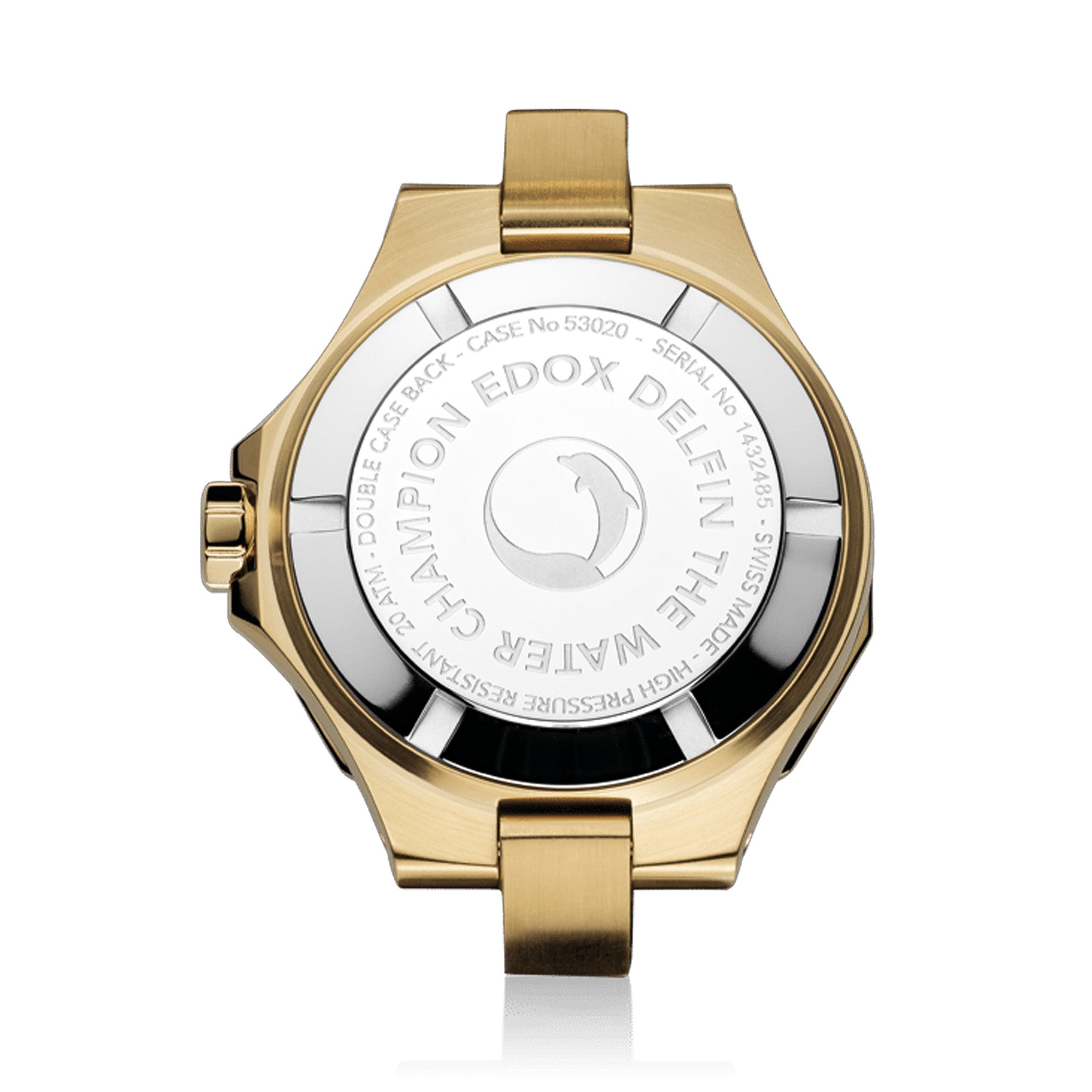 Edox Delfin Quartz Women's 38mm Watch 5302037JMNID