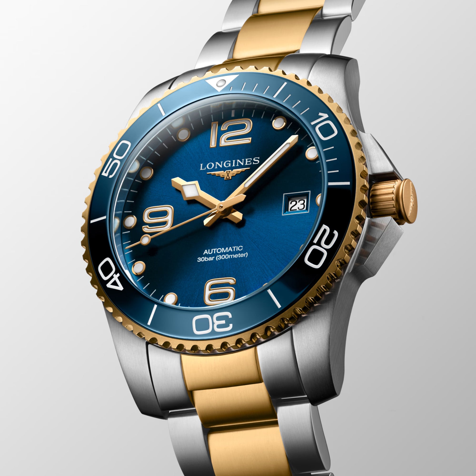 Longines Hydro Conquest Automatic Men's 41mm Watch L3.781.3.96.7