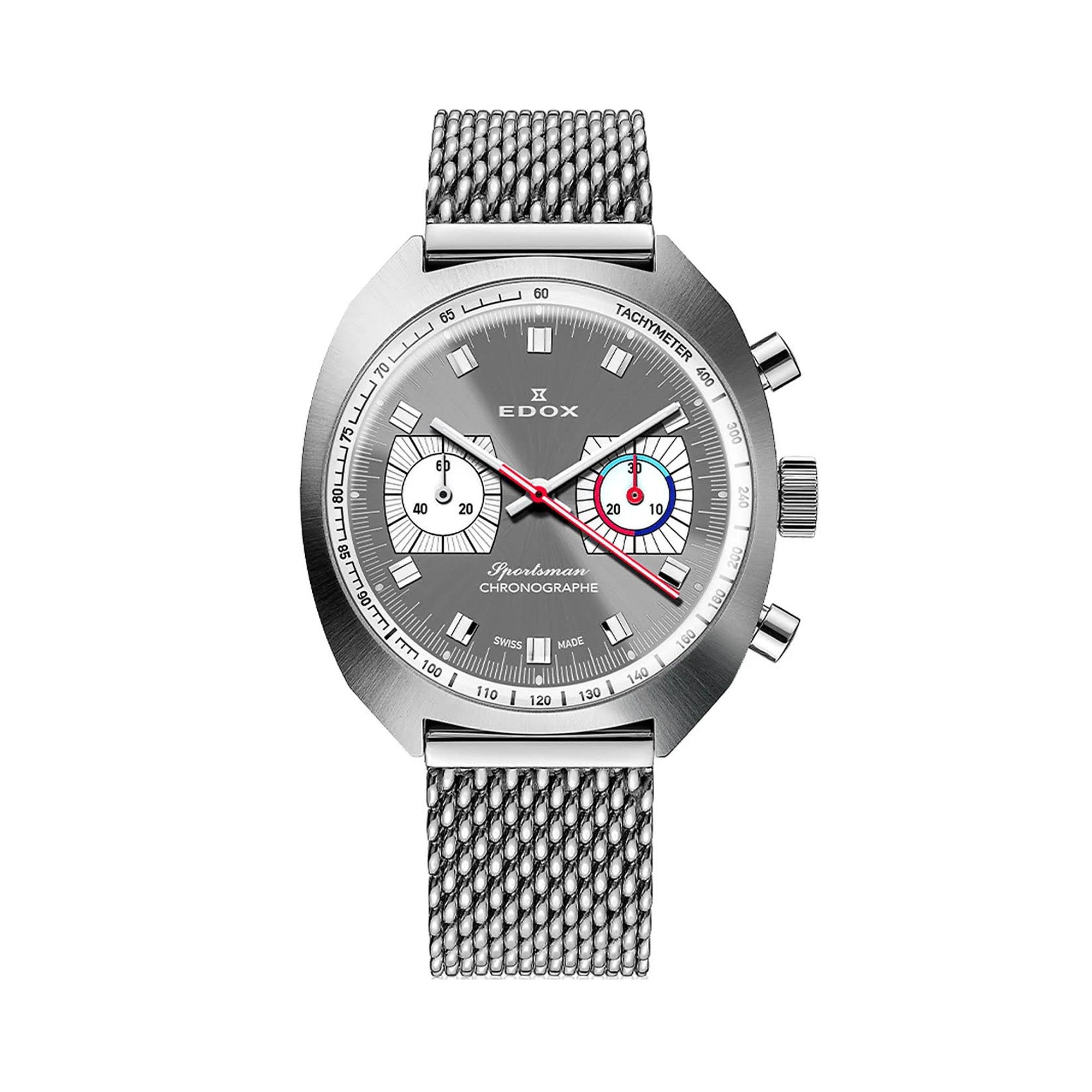 Edox Automatic Chronograph Men's 41mm Watch 082023BUBUIN