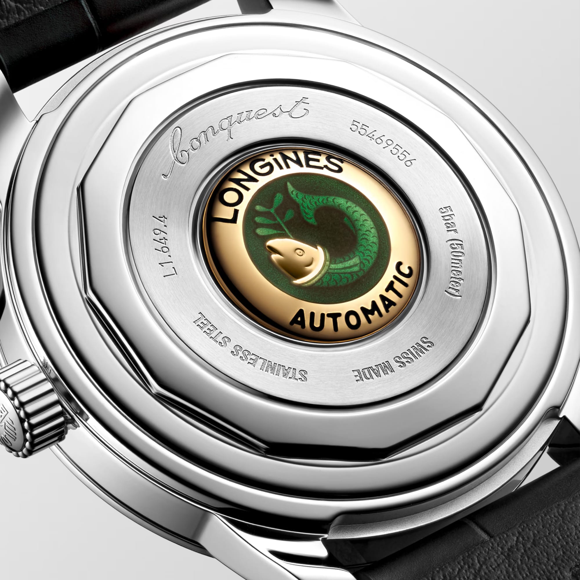 Longines Conquest Heritage Automatic Men's 38mm Watch L1.649.4.92.2