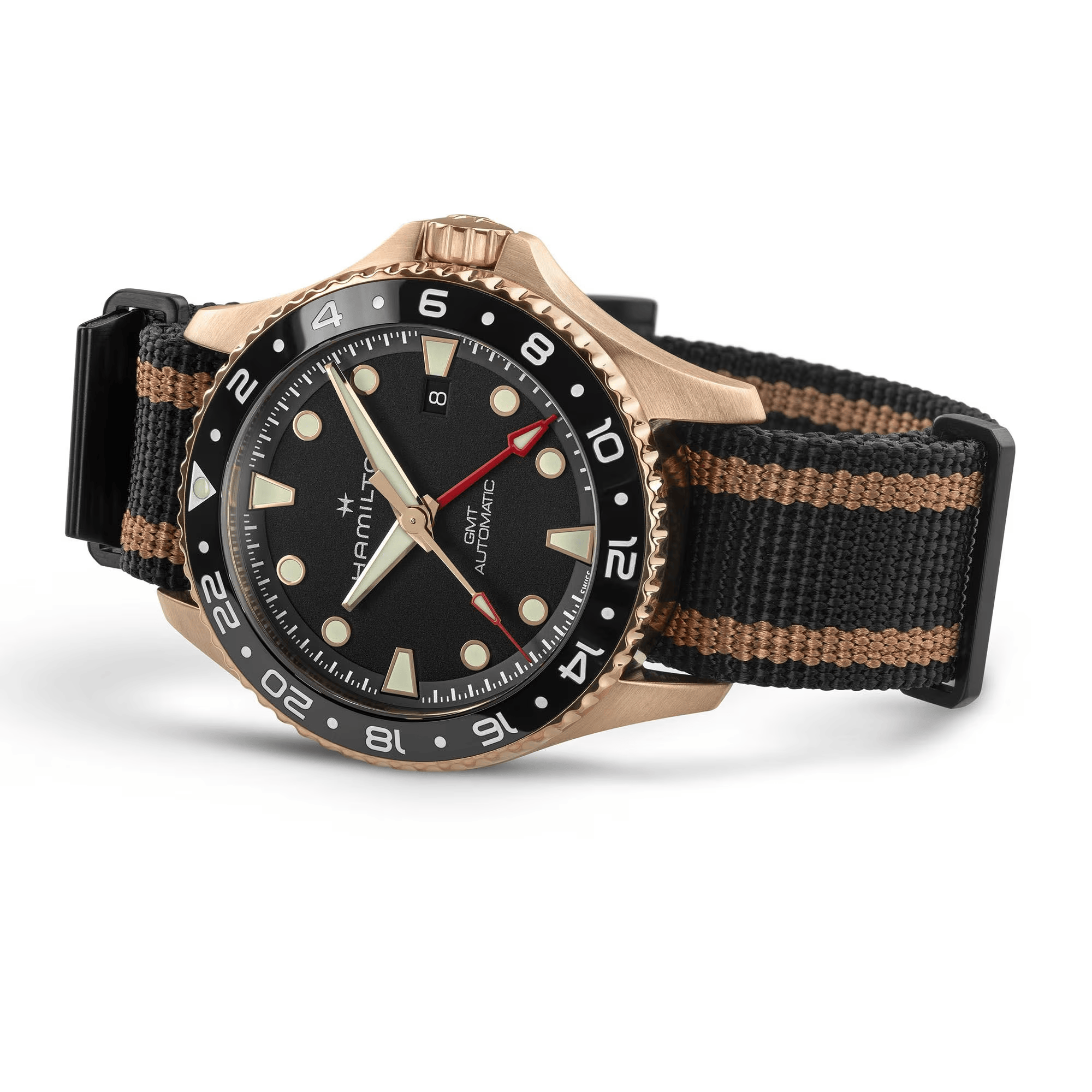 Hamilton Khaki Navy Automatic GMT Men's 43mm Watch H82565930