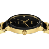 Rado Centrix Women's 35mm Ceramic & Yellow PVD Quartz Watch R30 039 712