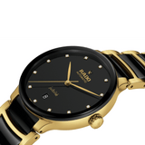 Rado Centrix Men's 39.50mm Ceramic & Yellow PVD Automatic Watch R30 008 742