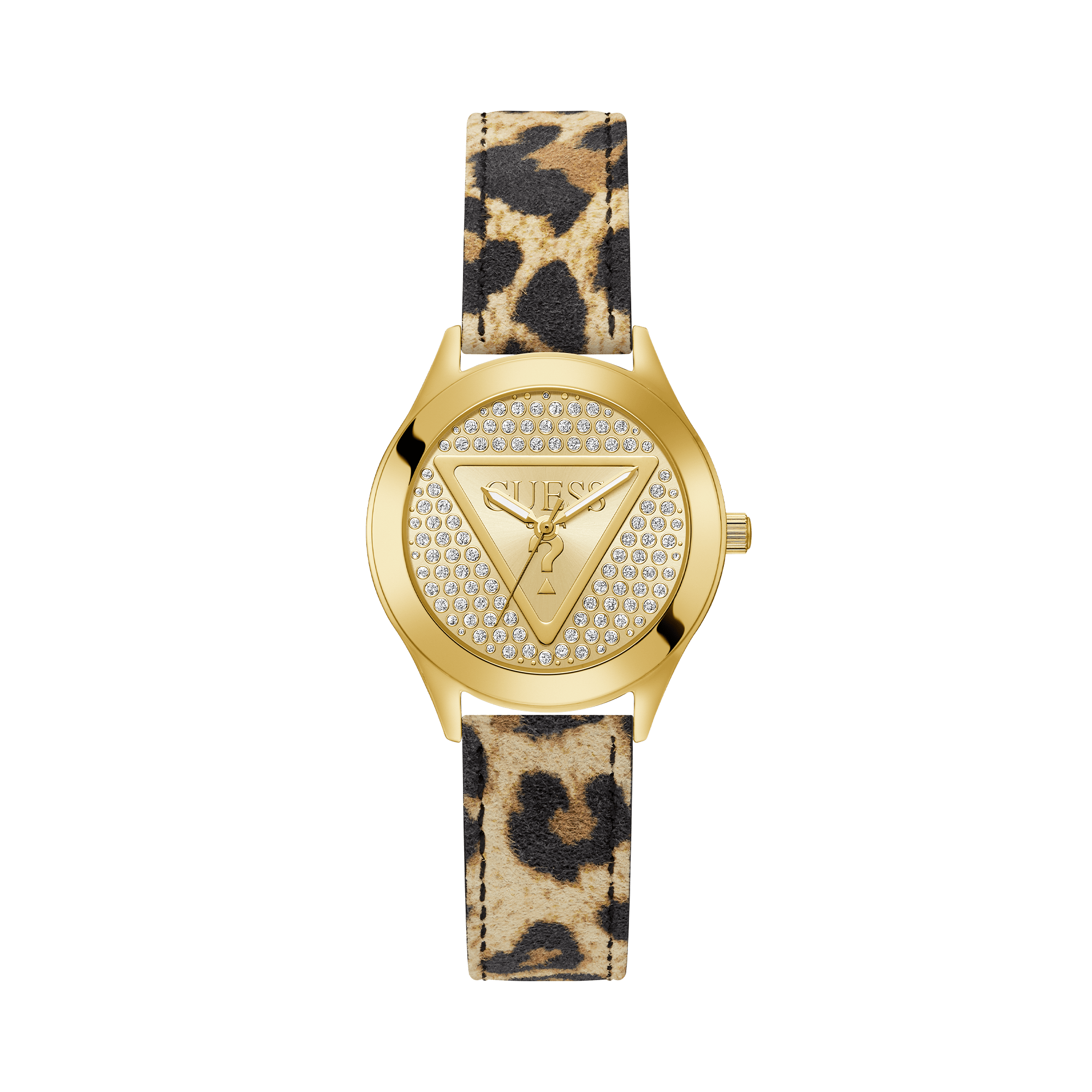 Guess Women's 34mm Gold PVD Quartz Watch GW0745L2