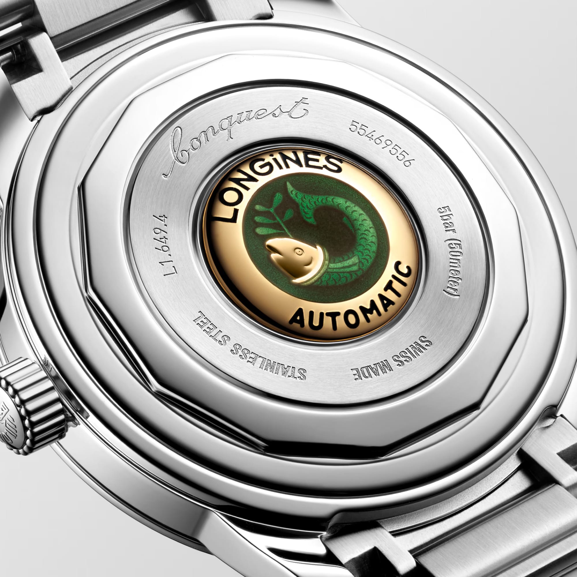 Longines Conquest Heritage Automatic Men's 38mm Watch L1.649.4.72.6