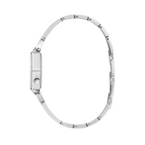 Guess Women's 28mm Silver Audrey Glitz Hexagonal Quartz Watch GW0680L1