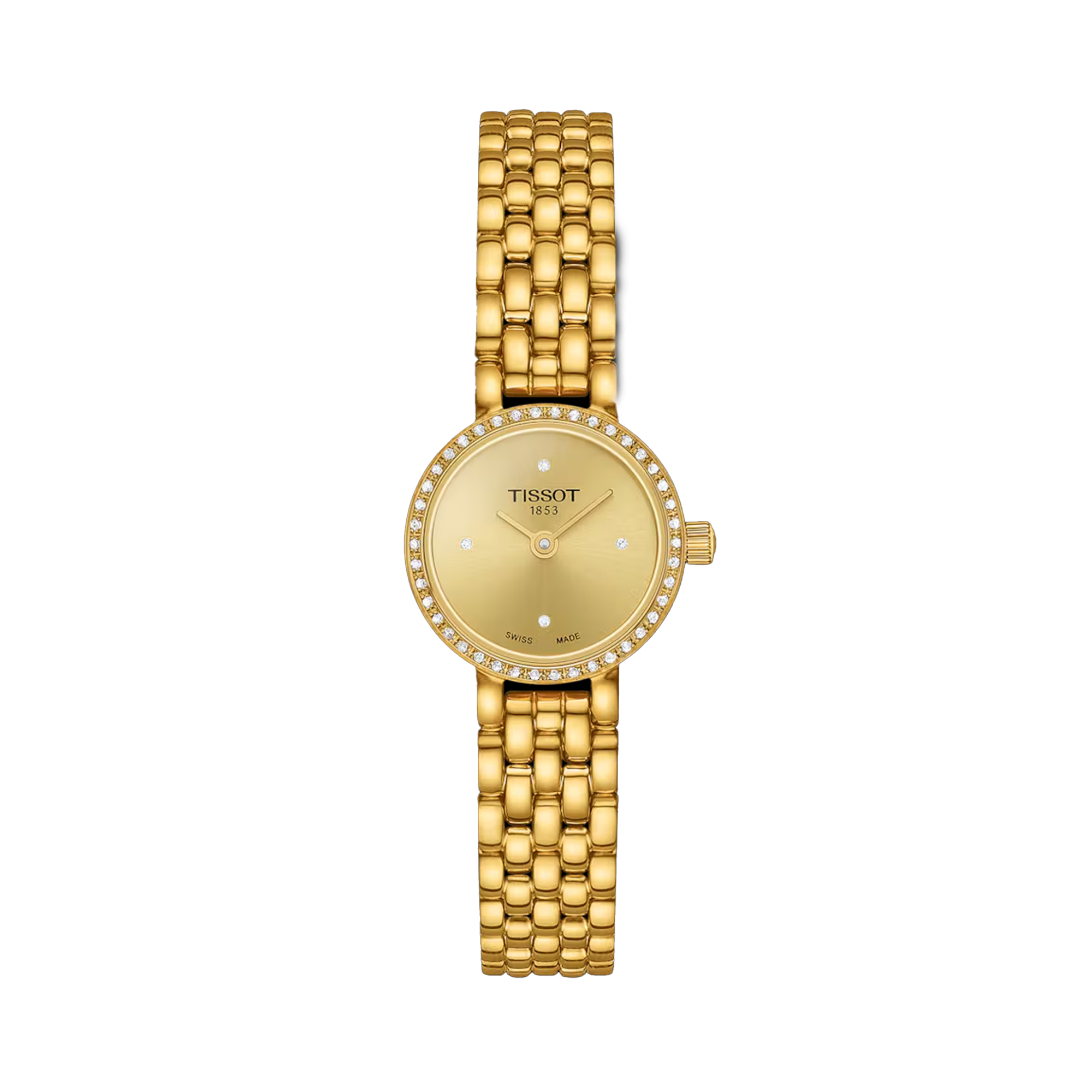 Tissot Lovely Women's 19.50mm Gold PVD Quartz Watch T140.009.63.026.00