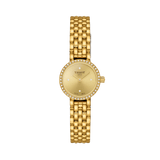Tissot Lovely Women's 19.50mm Gold PVD Quartz Watch T140.009.63.026.00
