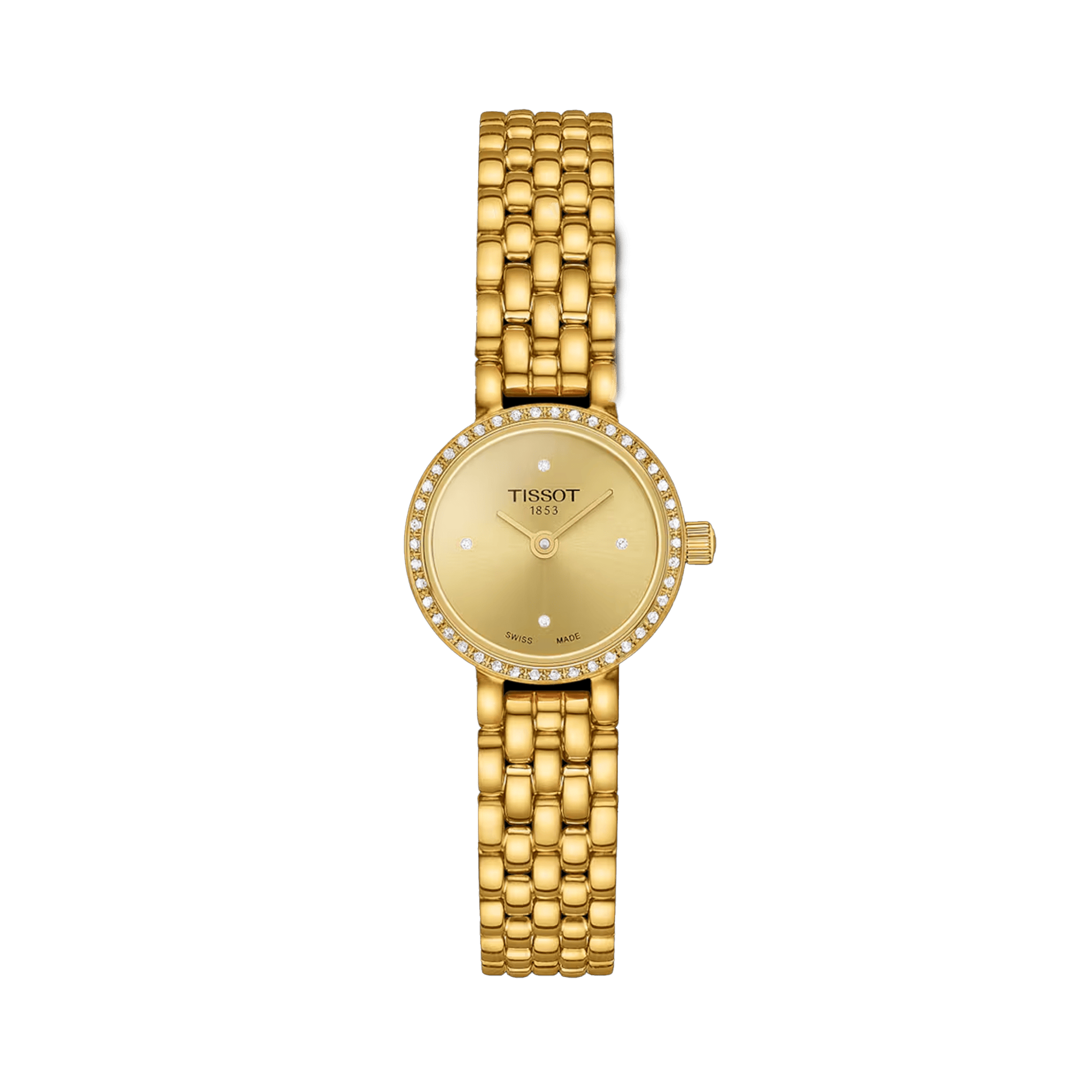 Tissot Lovely Women's 19.50mm Gold PVD Quartz Watch T140.009.63.026.00