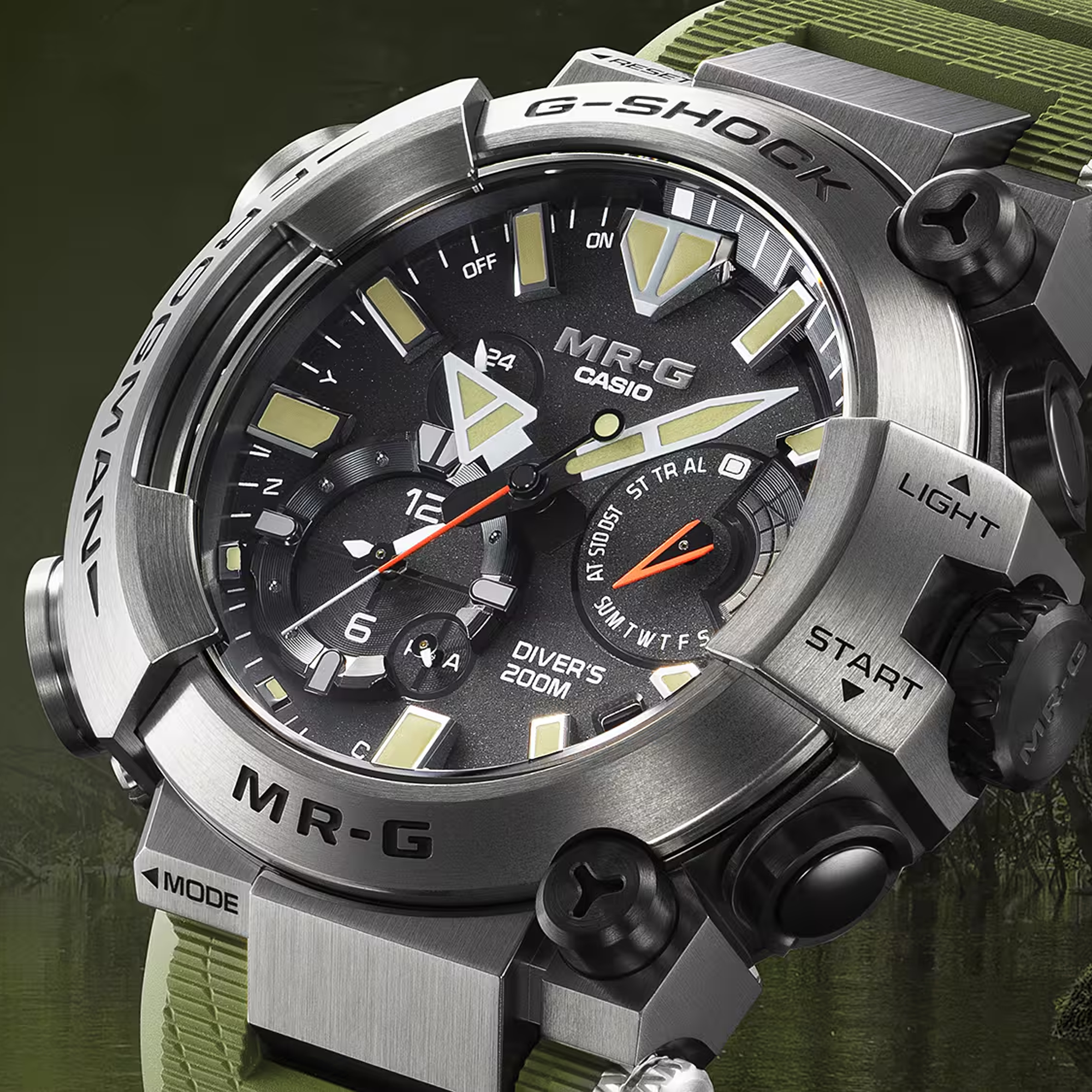 Casio G-SHOCK Solar Men's 49.7mm Watch MRGBF1000RG-3A