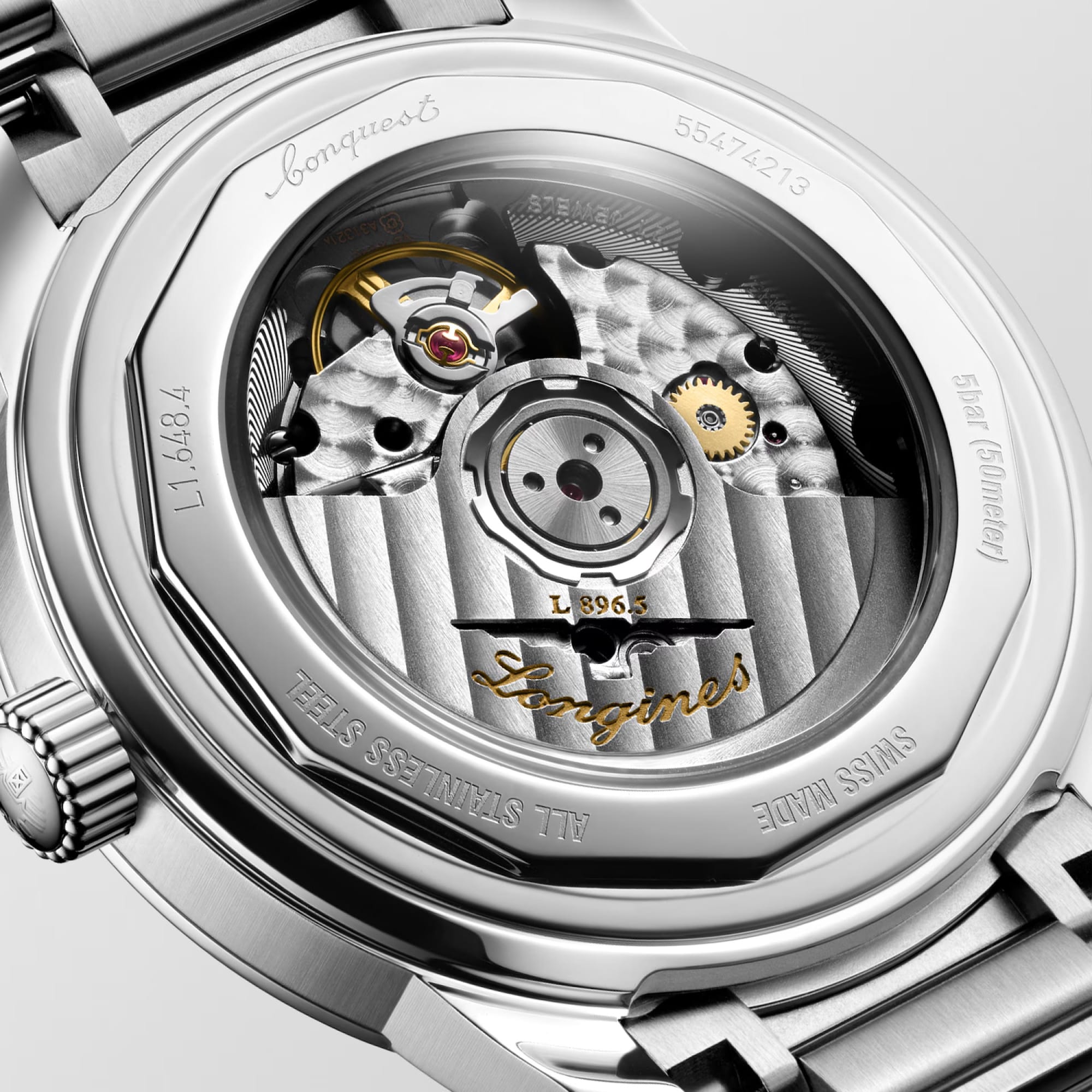 Longines Conquest Heritage Automatic 38mm Watch L1.648.4.92.6
