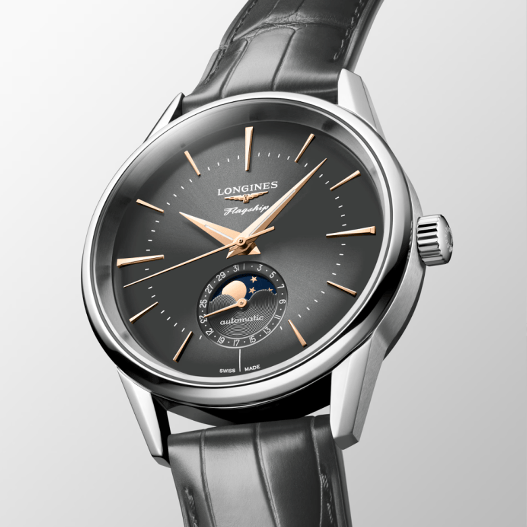Longines Heritage Automatic Men's 38.50mm Watch L4.815.4.52.2