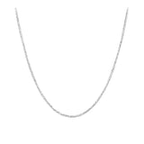 Wheat Chain in 18ct White Gold