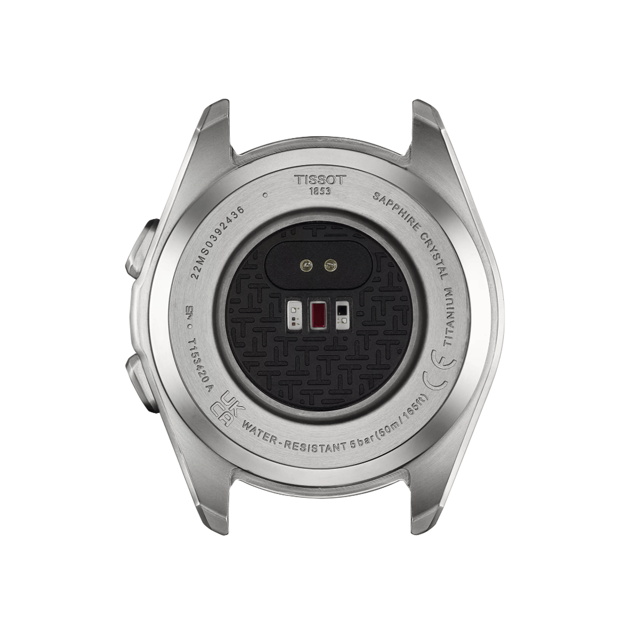 Tissot T-Touch 43mm Titanium Solar Watch T153.420.47.051.02