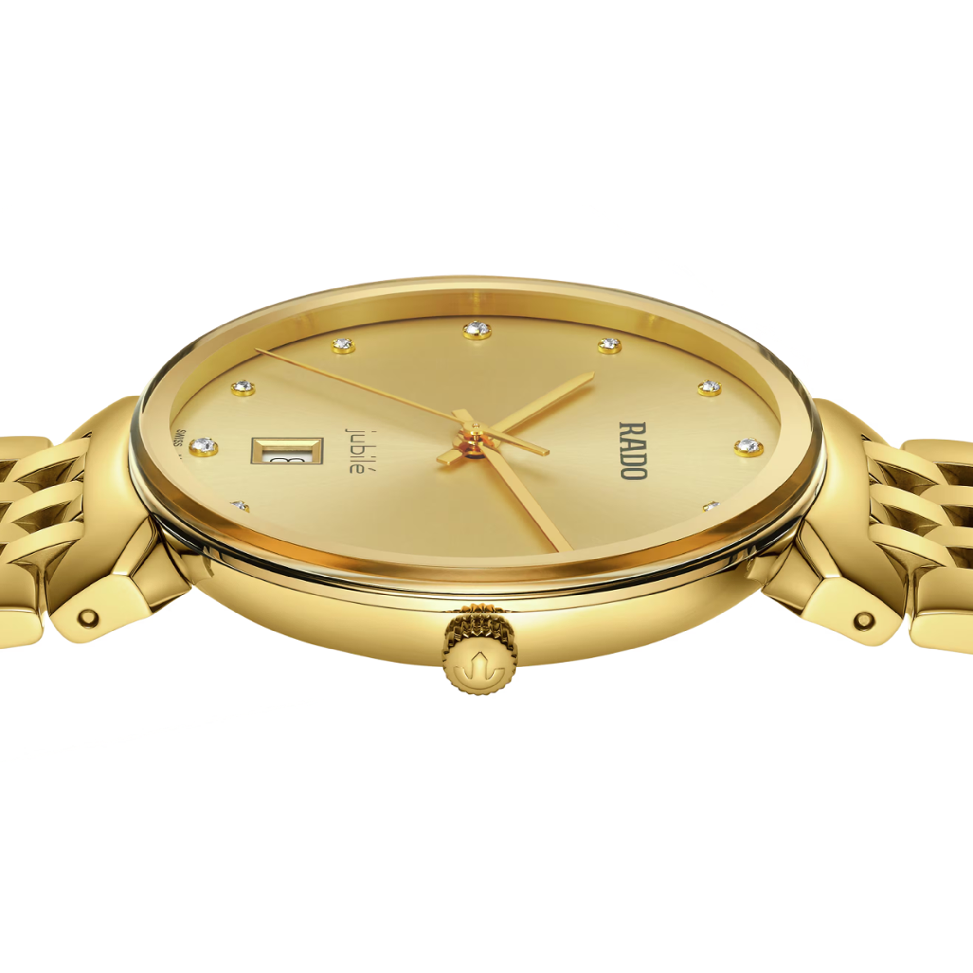 Rado Florence Men's 38mm Rose PVD Quartz Watch R48 914 713