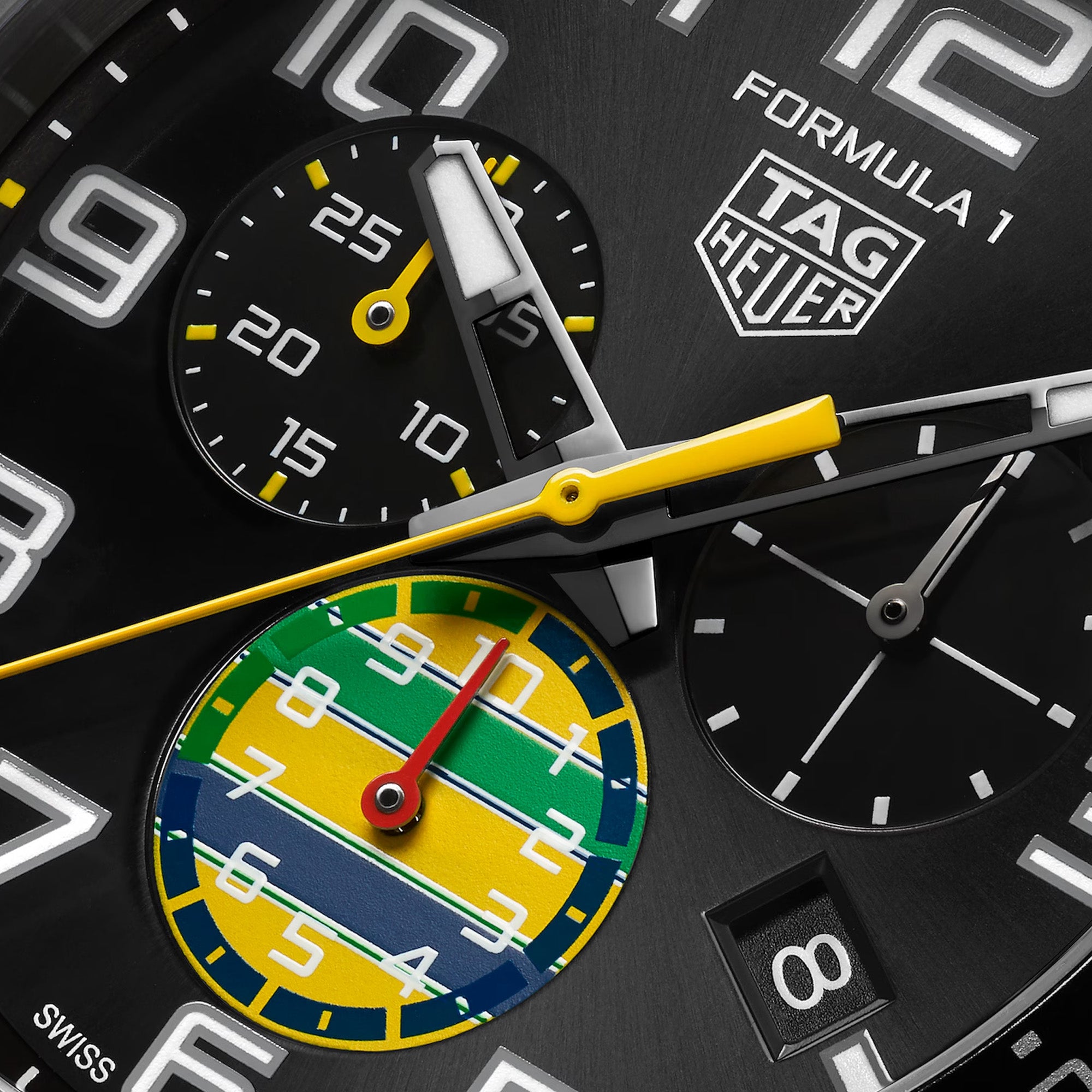 TAG HEUER FORMULA 1 CHRONOGRAPH X SENNA 43MM WATCH CAZ101AX.BA0637