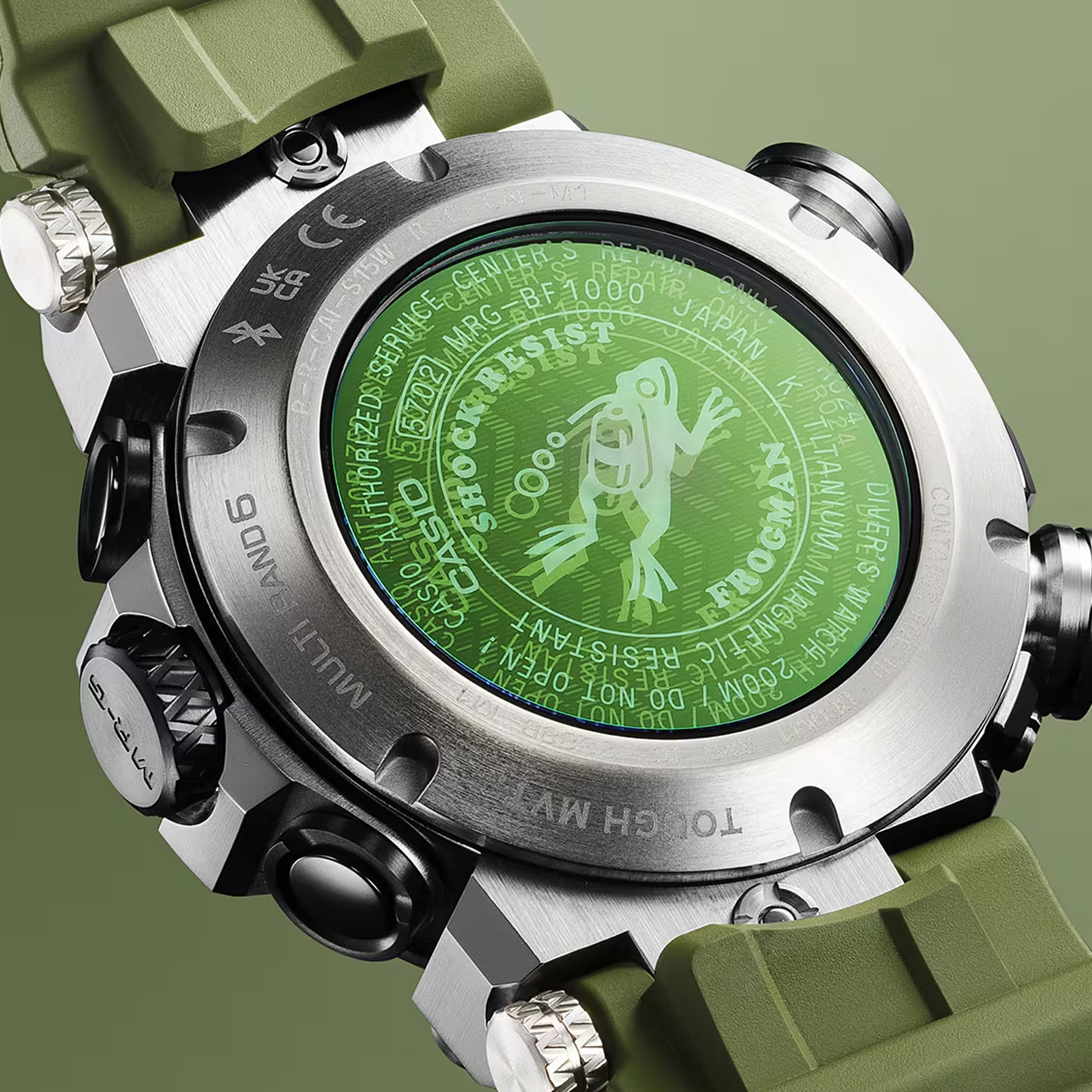 Casio G-SHOCK Solar Men's 49.7mm Watch MRGBF1000RG-3A