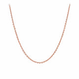 50cm Cable Chain in 18ct Rose Gold