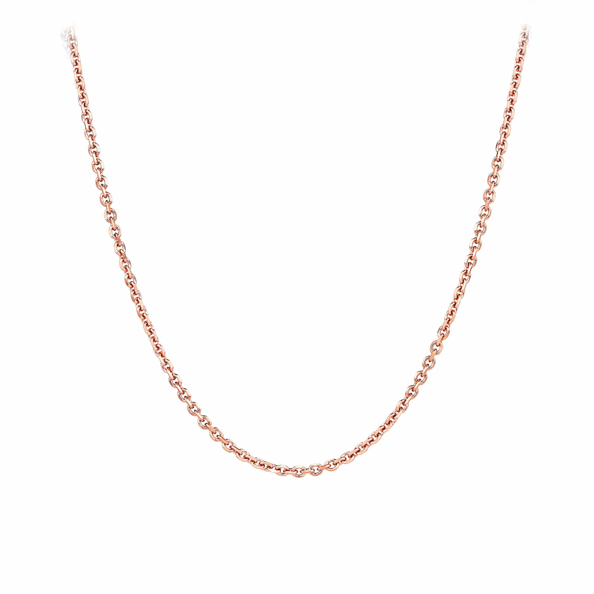 50cm Cable Chain in 18ct Rose Gold