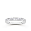 Everlasting 0.50ct TW Lab-Grown Diamond Channel Set Wedding Band in 18ct White Gold