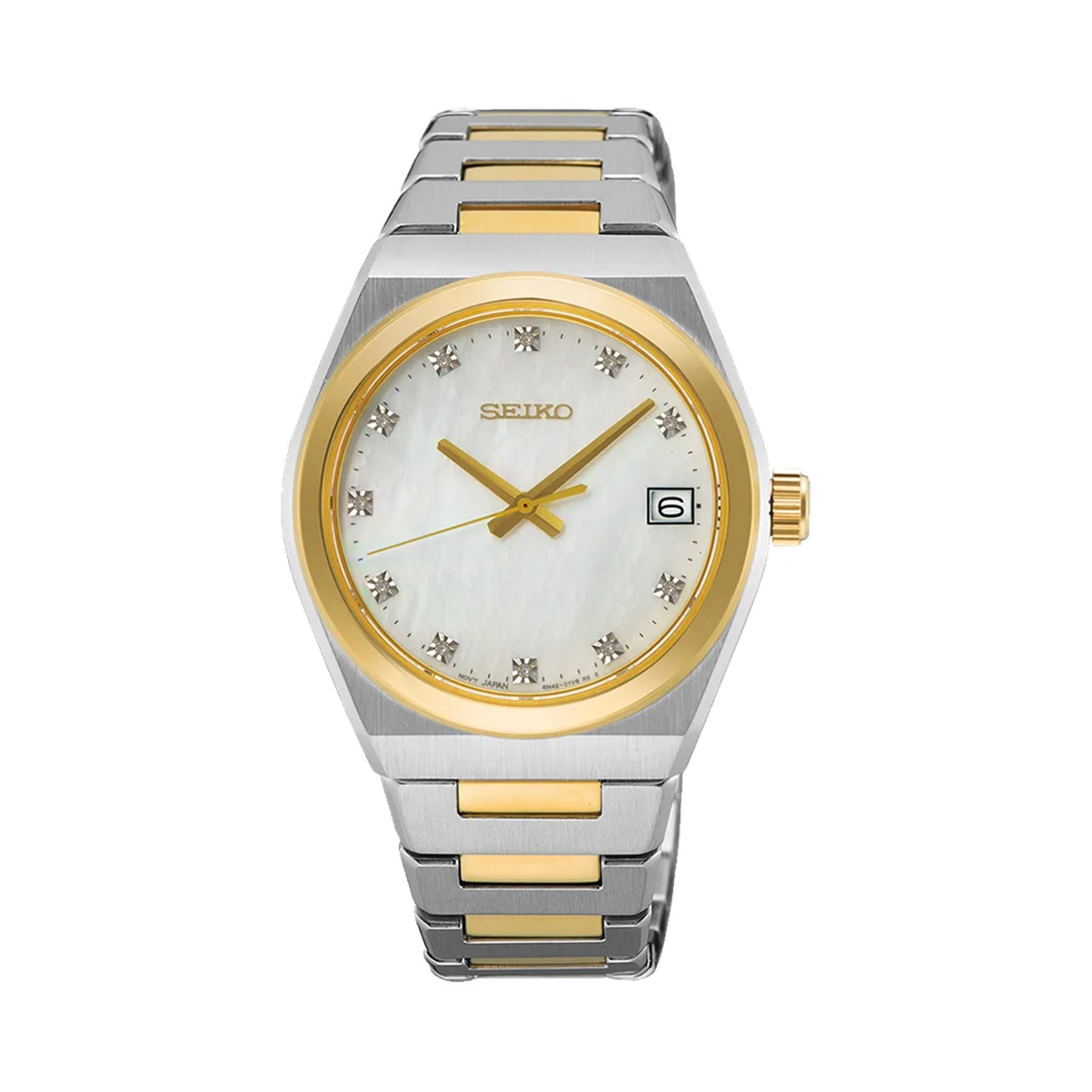 Seiko Conceptual & Regular Quartz Women's 34mm Watch SUR604P