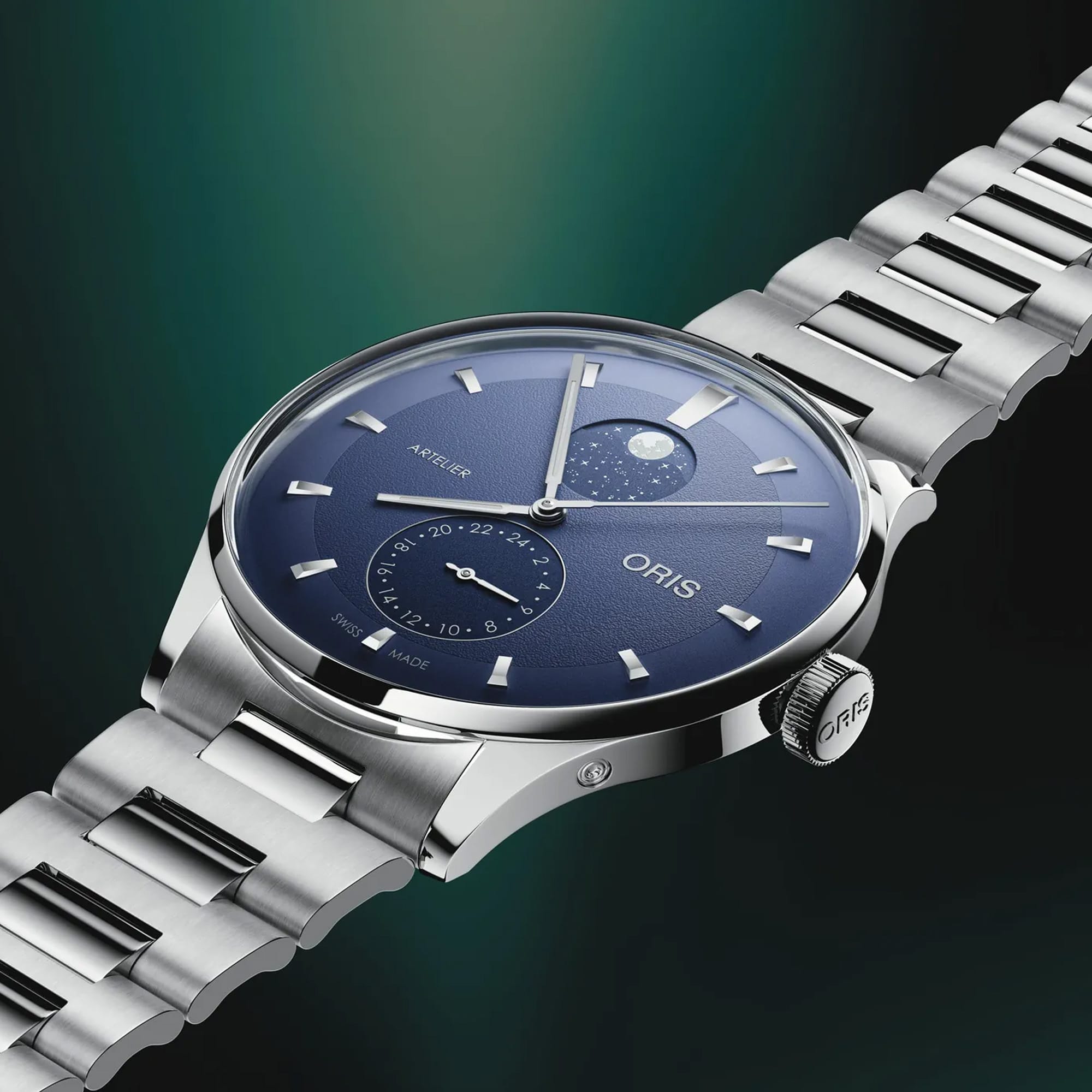 Oris Artelier Complication 39.50mm Watch 782 7811 4055BL