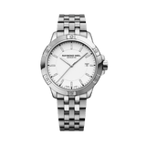 Raymond Weil Tango White Quartz Men's 41mm Watch 8160-ST-30041