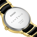 Rado Centrix Women's 35mm Ceramic & Yellow PVD Quartz Watch R30 039 712