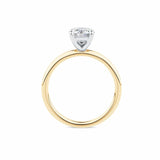 Everlasting 1.25ct TW Round Brilliant Lab-Grown Diamond Solitaire Engagement Ring in 18ct Yellow and White Gold