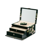 Wolf Zoe Medium Jewellery Box Forest Green 393112