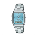 Casio Vintage Stainless Steel Quartz Watch AQ230A-2A1