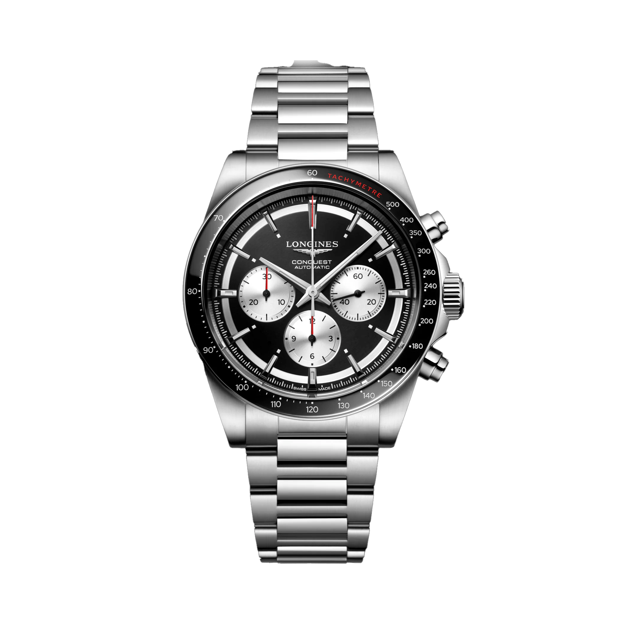 Longines Conquest Men's 42mm Automatic Chronograph Watch L3.835.4.52.6