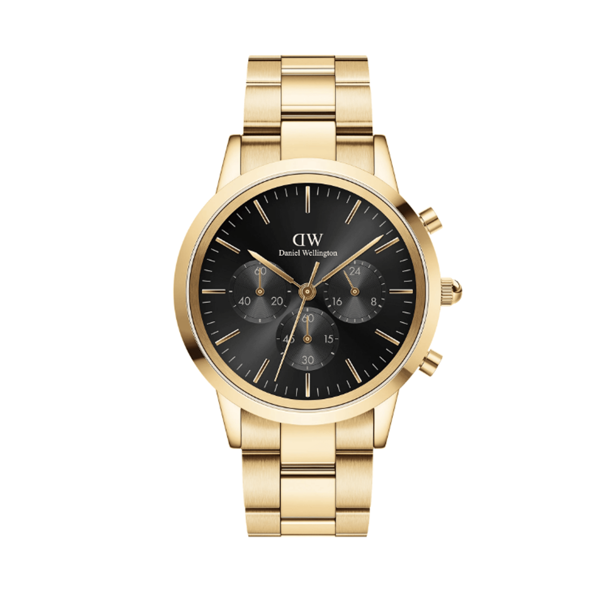 Daniel Wellington Iconic Men's 42mm Quartz Chronograph Watch DW00100641