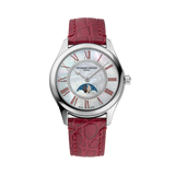 Frederique Constant 36mm Automatic Moonphase Watch FC-331MPWRD3B6