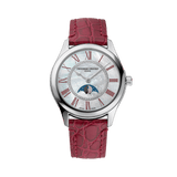 Frederique Constant 36mm Automatic Moonphase Watch FC-331MPWRD3B6