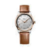 Longines Master Women's 34mm Stainless Steel & 18ct Rose Automatic Watch L2.357.5.70.2