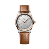 Longines Master Women's 34mm Stainless Steel & 18ct Rose Automatic Watch L2.357.5.70.2