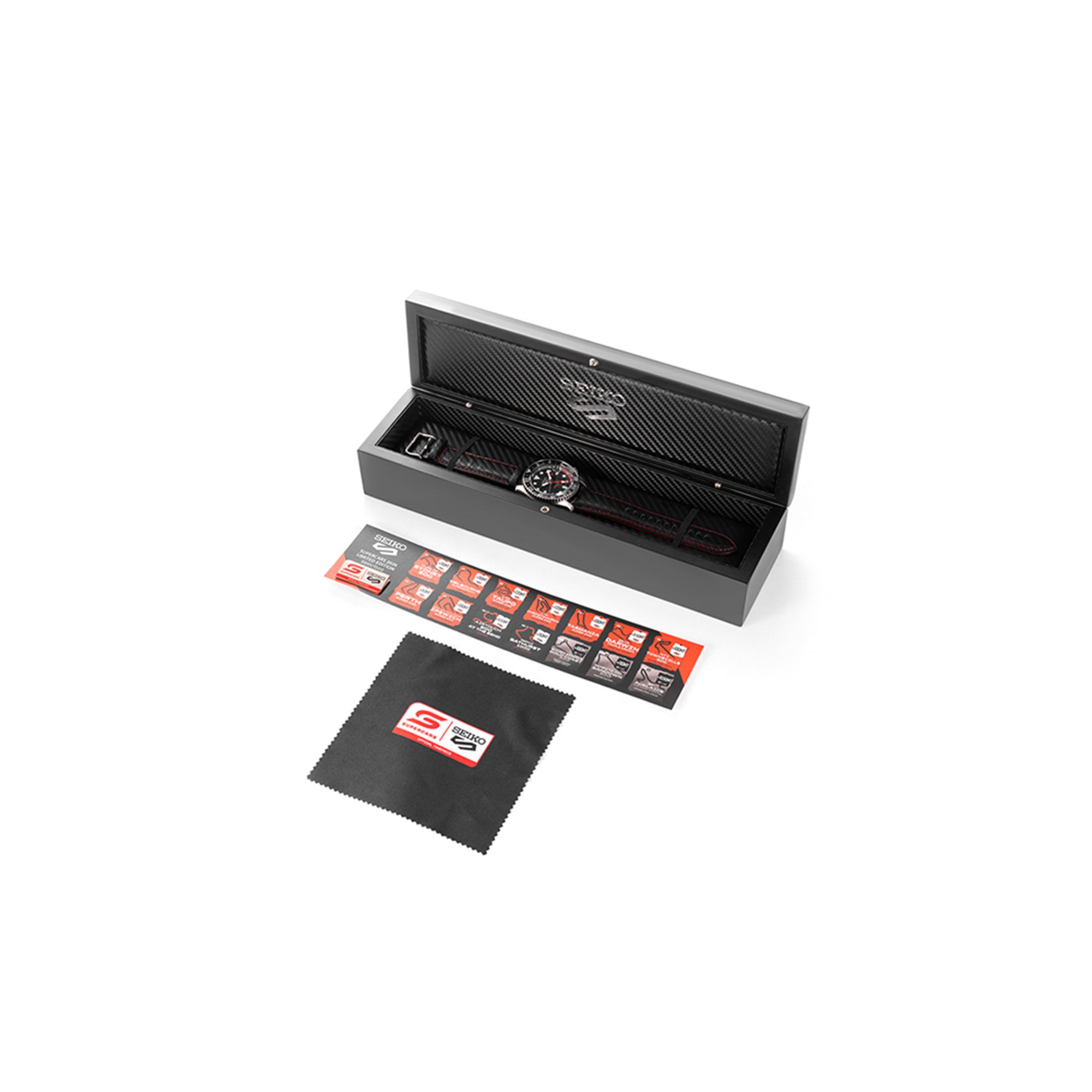 Seiko 5 Sports Supercars Automatic GMT Men's 42.50mm Limited Edition Watch SSK057K