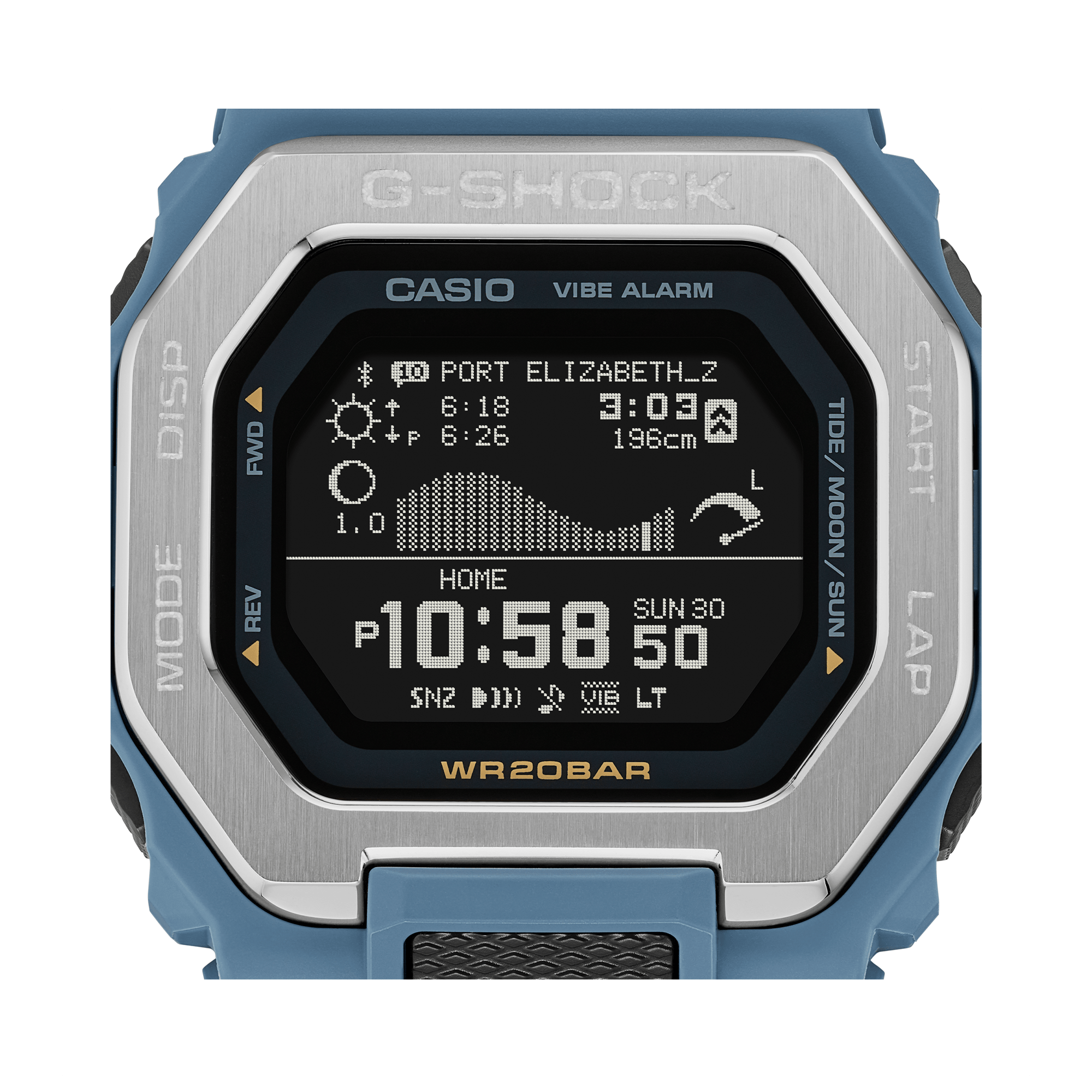 Casio G-SHOCK G-LIDE Men's 46mm Digital Watch GBX100-2AD