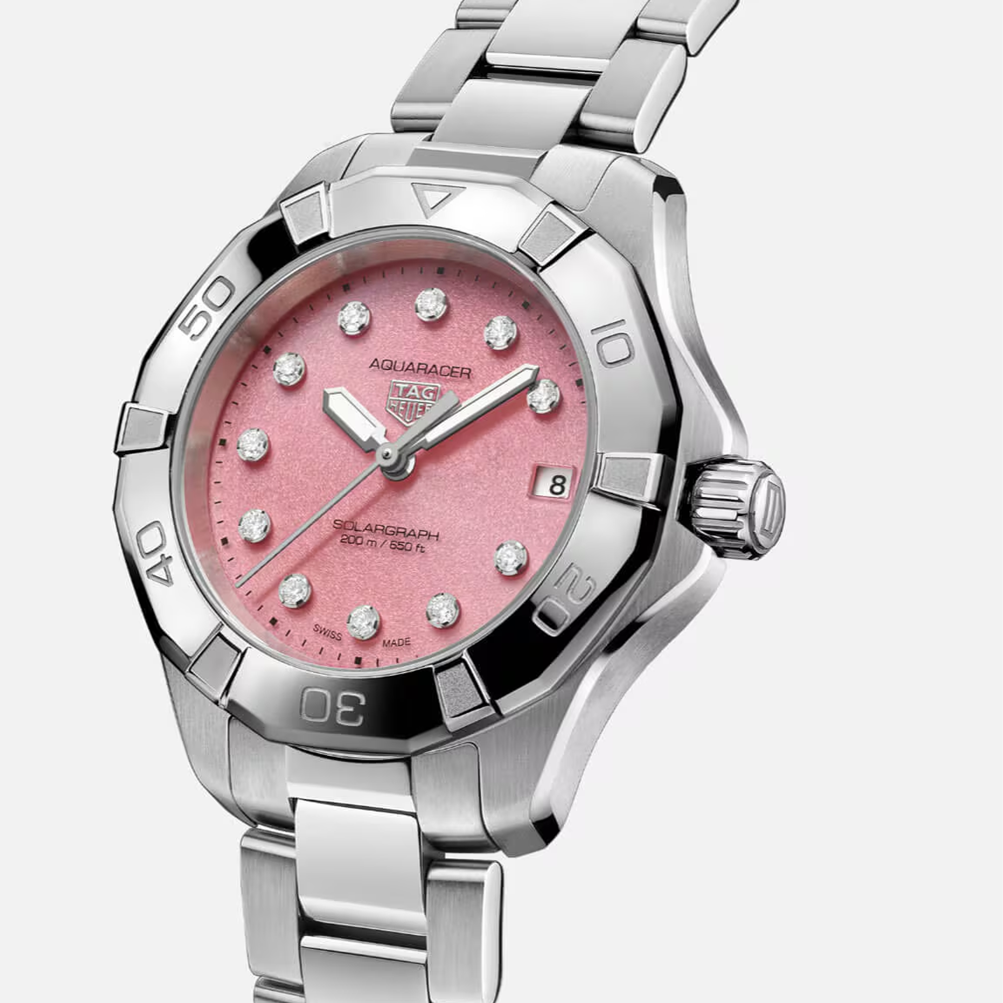 TAG HEUER AQUARACER SOLARGRAPH WOMEN'S 34MM WATCH WBP1318.BA0005