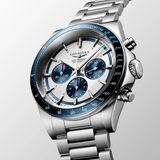 Longines Conquest Men's 42mm Stainless Steel Automatic Chronograph Watch L3.835.4.98.6