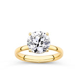 Everlasting 3.00ct TW Round Brilliant Cut Lab-Grown Diamond Engagement Ring in 18ct Yellow Gold