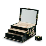 Wolf Zoe Medium Jewellery Box Forest Green 393112