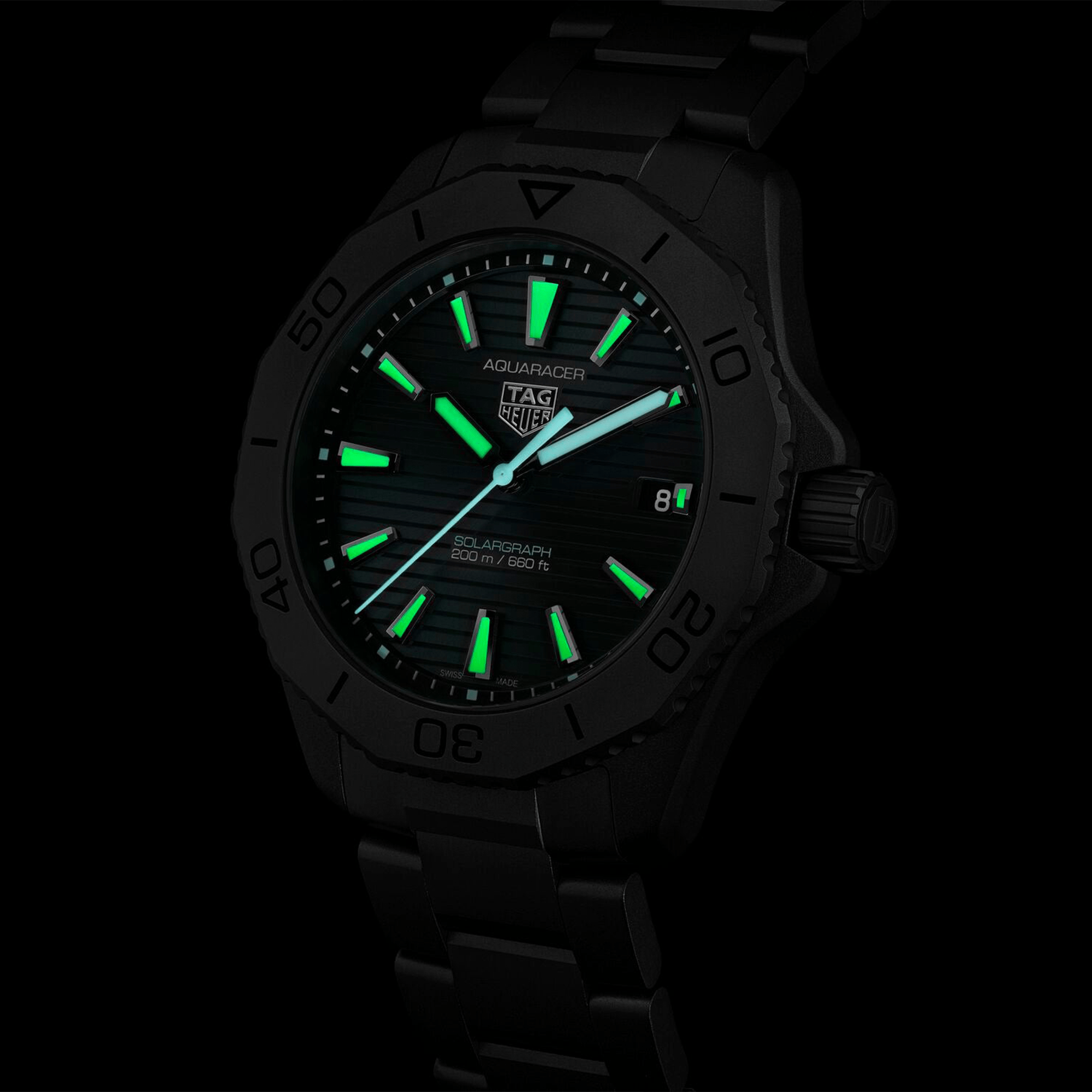 TAG HEUER AQUARACER PROFESSIONAL 200 SOLARGRAPH