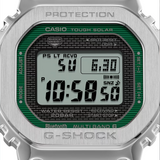 Casio G-SHOCK Stainless Steel Solar Watch GMWB5000D-3