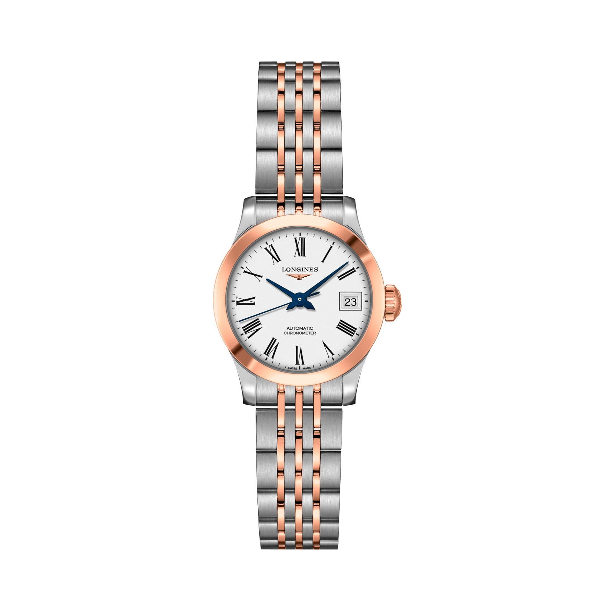 Longines Record Automatic Women's 26mm Watch L2.320.5.11.7